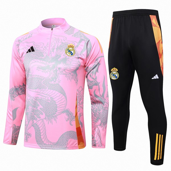 Sudadera De Training Real Madrid 2024-25 Rosa 3